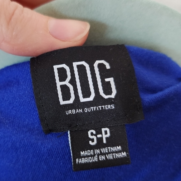 Urban Outfitters BDG Blue Fuzzy Hoodie S - Picture 6 of 6